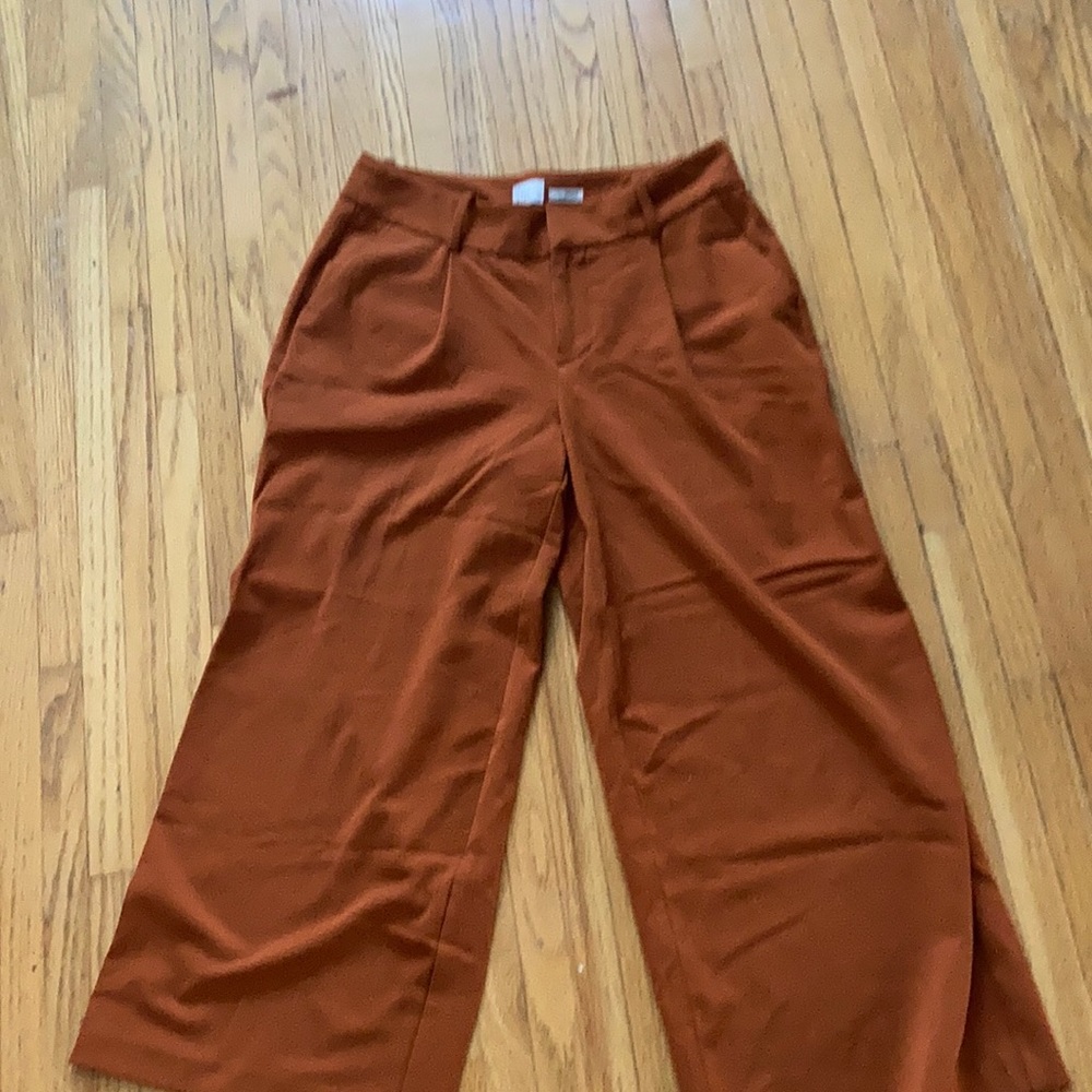 A new day wide leg orange pants